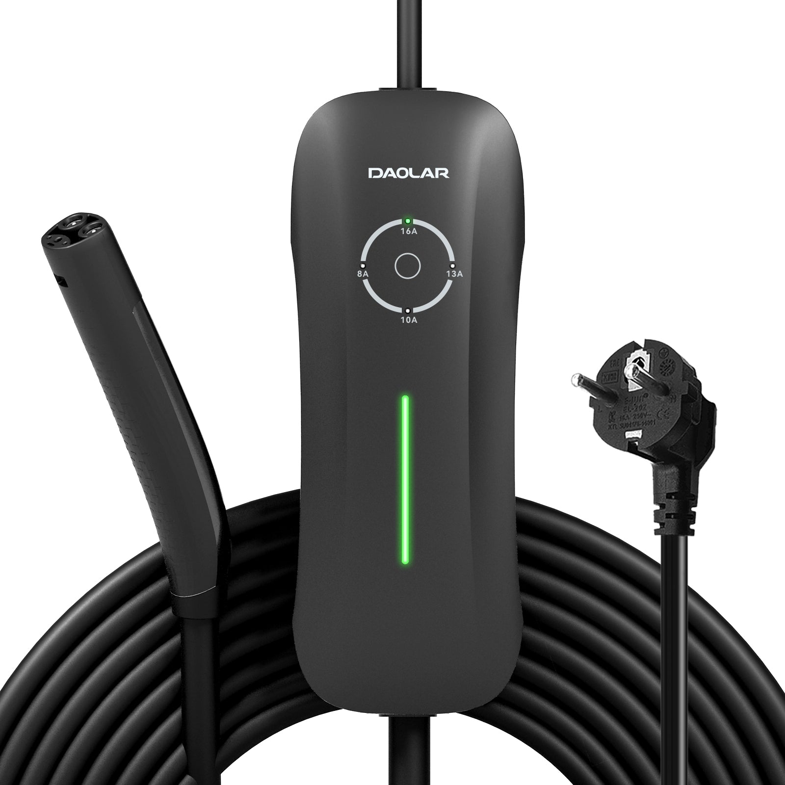 Daolar Tesla EV Charger 3.5KW 16A Portable Electric Car Charger for Te