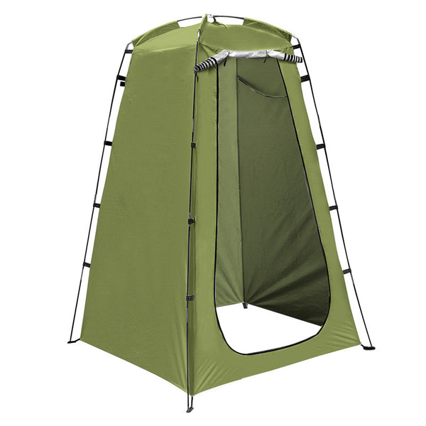 Daolar Camping Shower Tent, Pop Up Toilet Tent, Portable Changing Tent with storage bag and Windows, Privacy Screen Tent for Outdoor