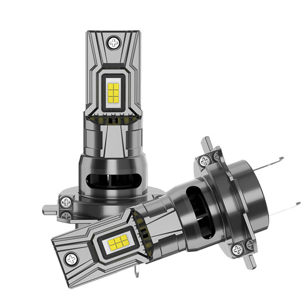 Daolar Lampada LED H7, fino a 500%, 50W 6600LM, 6500K Bianco Super Luminoso, Installazione Rapida, Confezione da 2