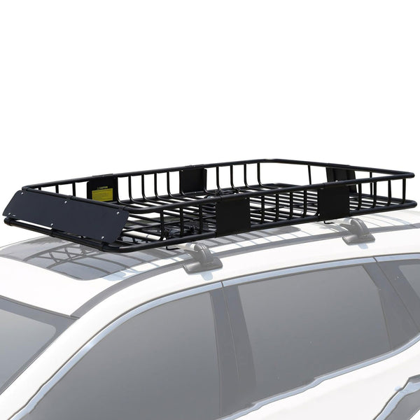 Daolar Roof Rack Folding Cargo Basket with 150LB Capacity for SUV Truck Cars