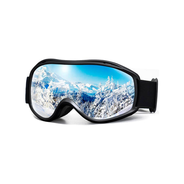 Daolar OTG Ski Goggles Men Women, Over Glasses Anti Fog Snowboard Goggles, UV Protection Snow Goggles for Adult & Youth